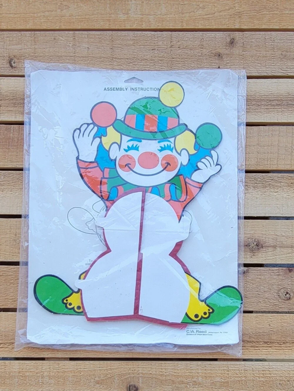 Circus Clown Red Centerpiece - Party Decoration